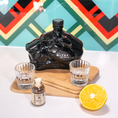 Load image into Gallery viewer, Mezcalero Espadín Kit | Mezcal Mitre Espadín + 2 Cruz Glasses and Gusano Salt
