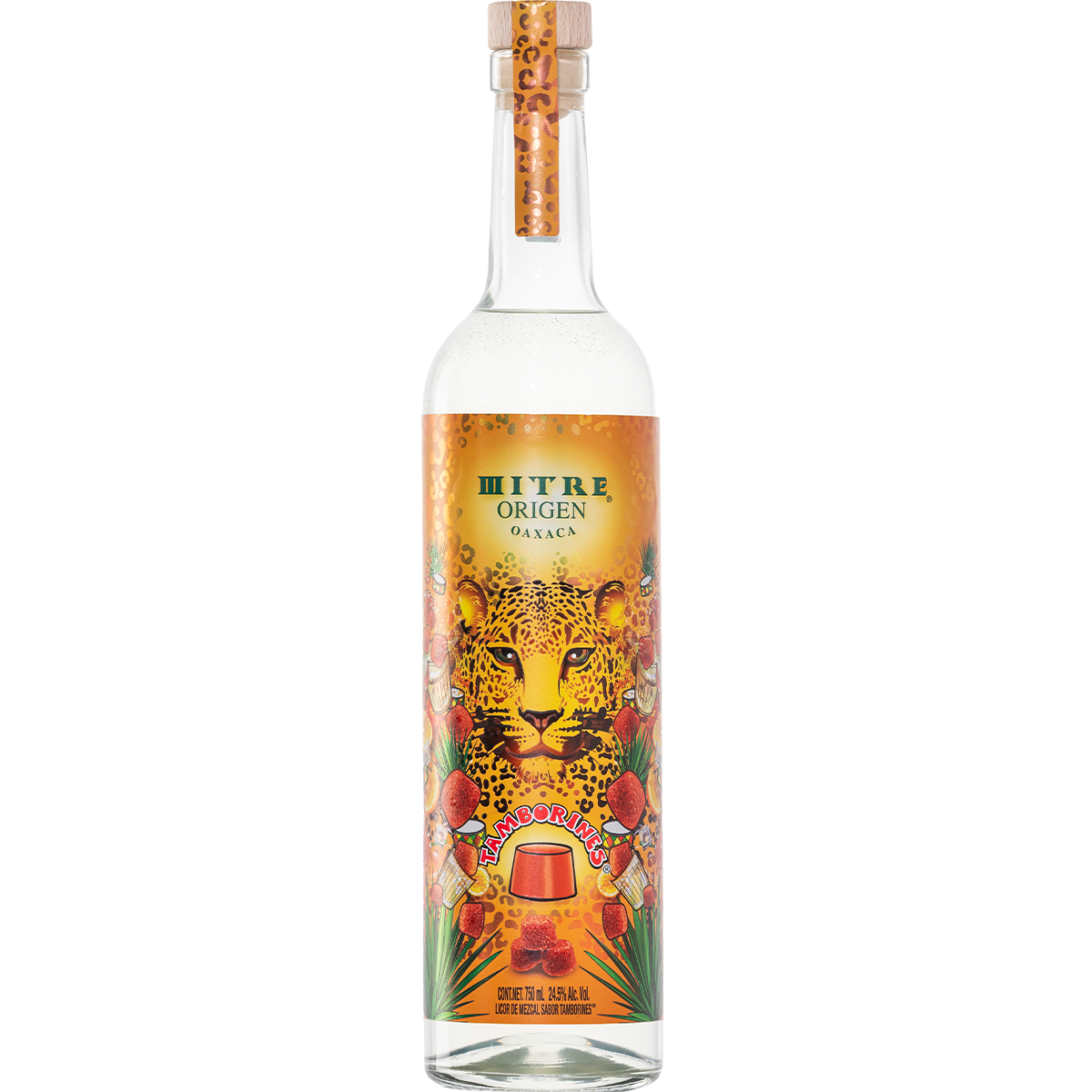 Mitre Origen Tamborines | Artisanal Mezcal Liqueur | Tamarind and Chile Flavor